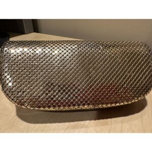 Vintage Whiting & Davis Gold Mesh Hard Glasses Case